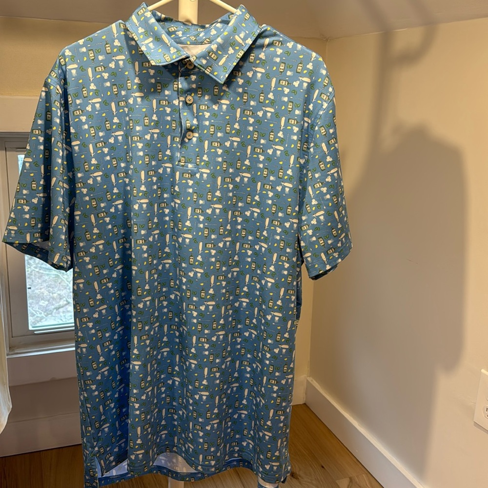 Southern tide gin polo, size XL
